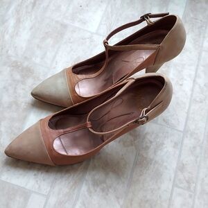 Vintage style t-bar shoes by Mistress - size EU 38 (US 7.5)